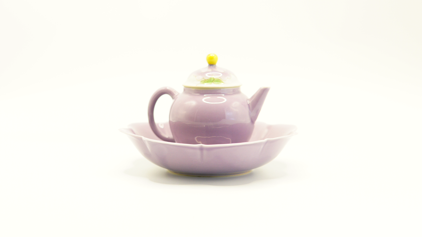 grape teapot